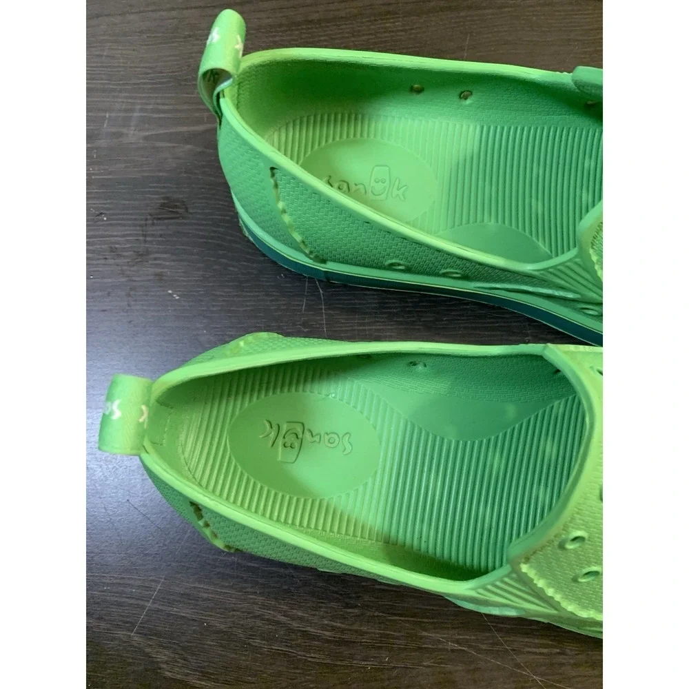 Sanuk Green Water Shoes Slip‎ On Casual Loafers Women's 8-8.5